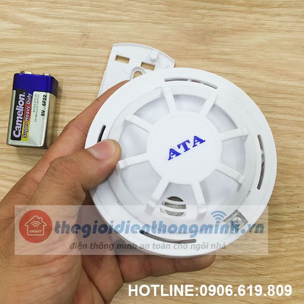 Đầu báo nhiệt độc lập không dây ATA AT-HA13