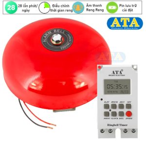 Bộ hẹn giờ chuông điện reo reng reng báo giờ làm tự động ATA BCR-04